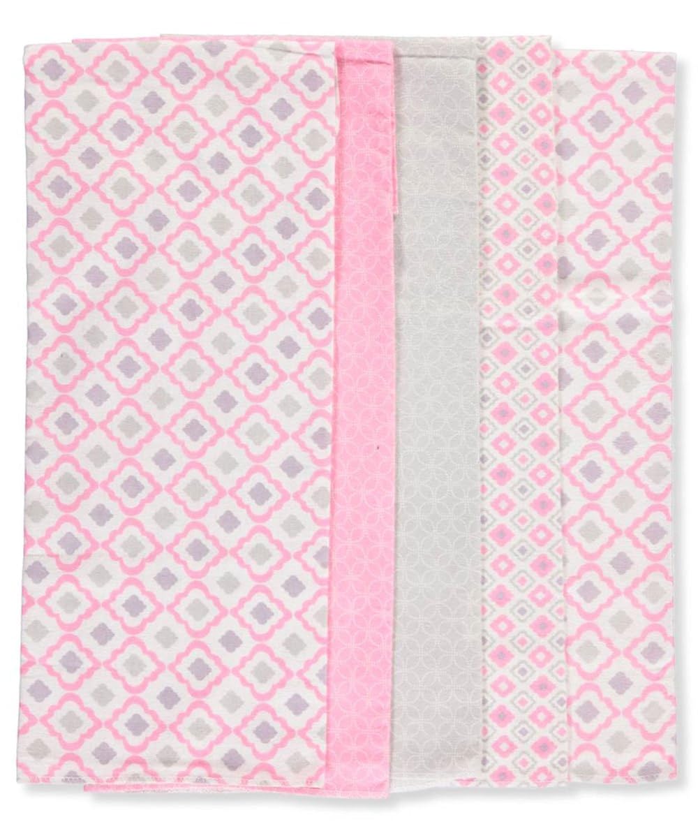 5 receiving blankets