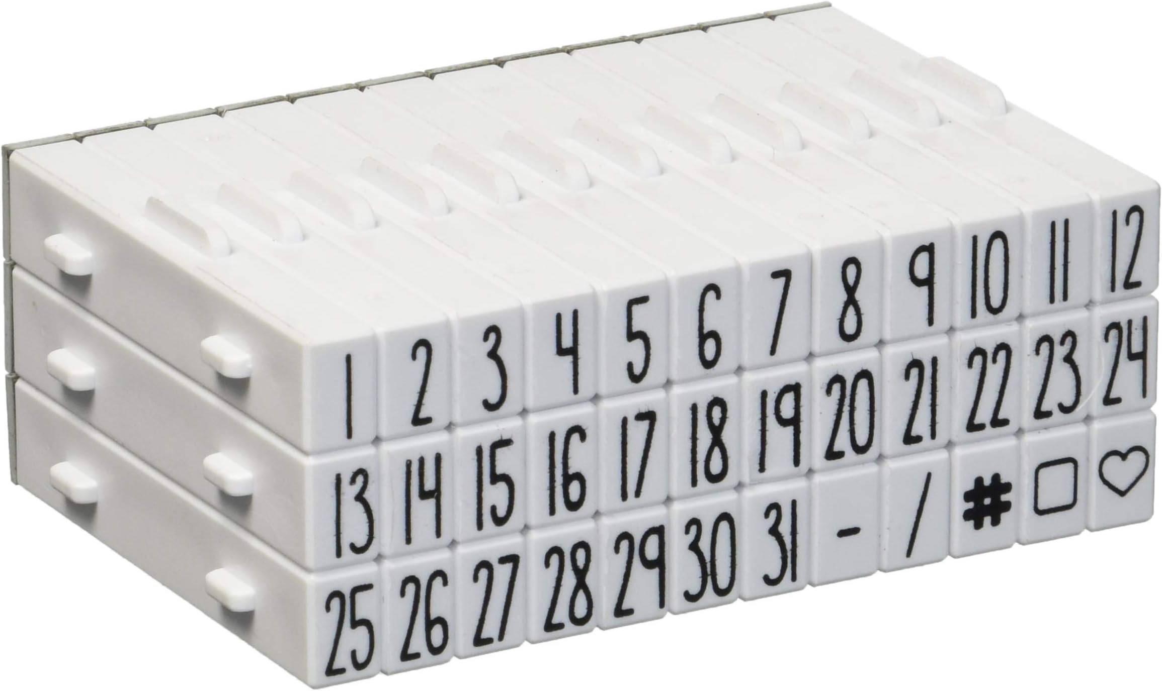 Contact USA Details Number & Date Stamp Set