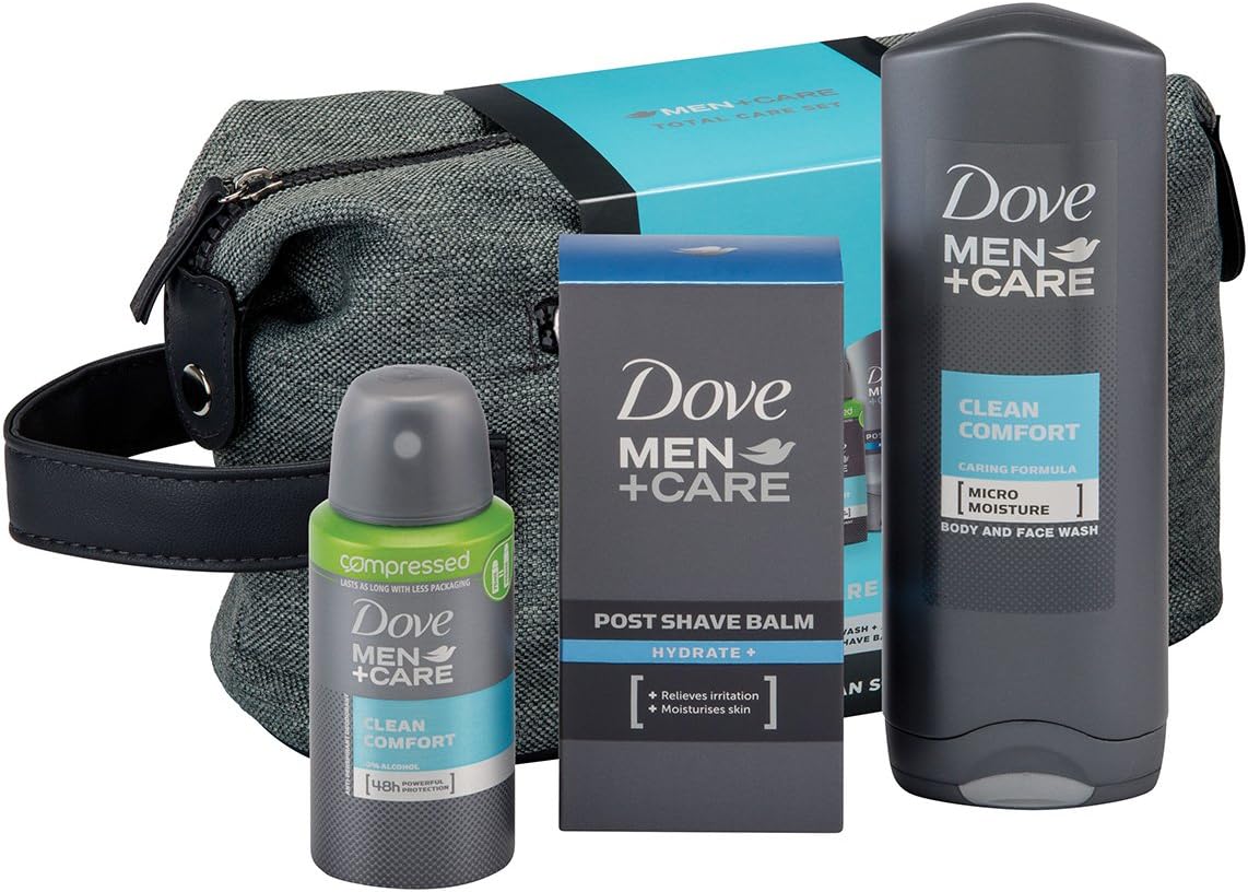 Dove Men Plus Care Total Care Wash Bag Gift Set Amazon.co.uk Beauty