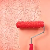 Nichiyo 7" Patterned Paint Rollers for Wall &amp; Furniture Decoration | Embossing Texture Rubber Roller Decorative Drywall Embossed Paint Roller DIY Home Decor Tool For Textured Painting(EG068T)