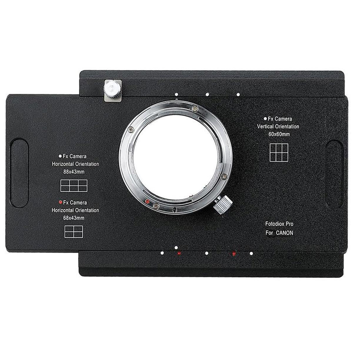 Fotodiox Pro Lens Mount Adapter, 4x5 Field Camera to Canon Camera, for Cambo, Linhof, Calumet, Horseman, Omega, Toyo, Kodak and and other Graflok 4x5 Cameras