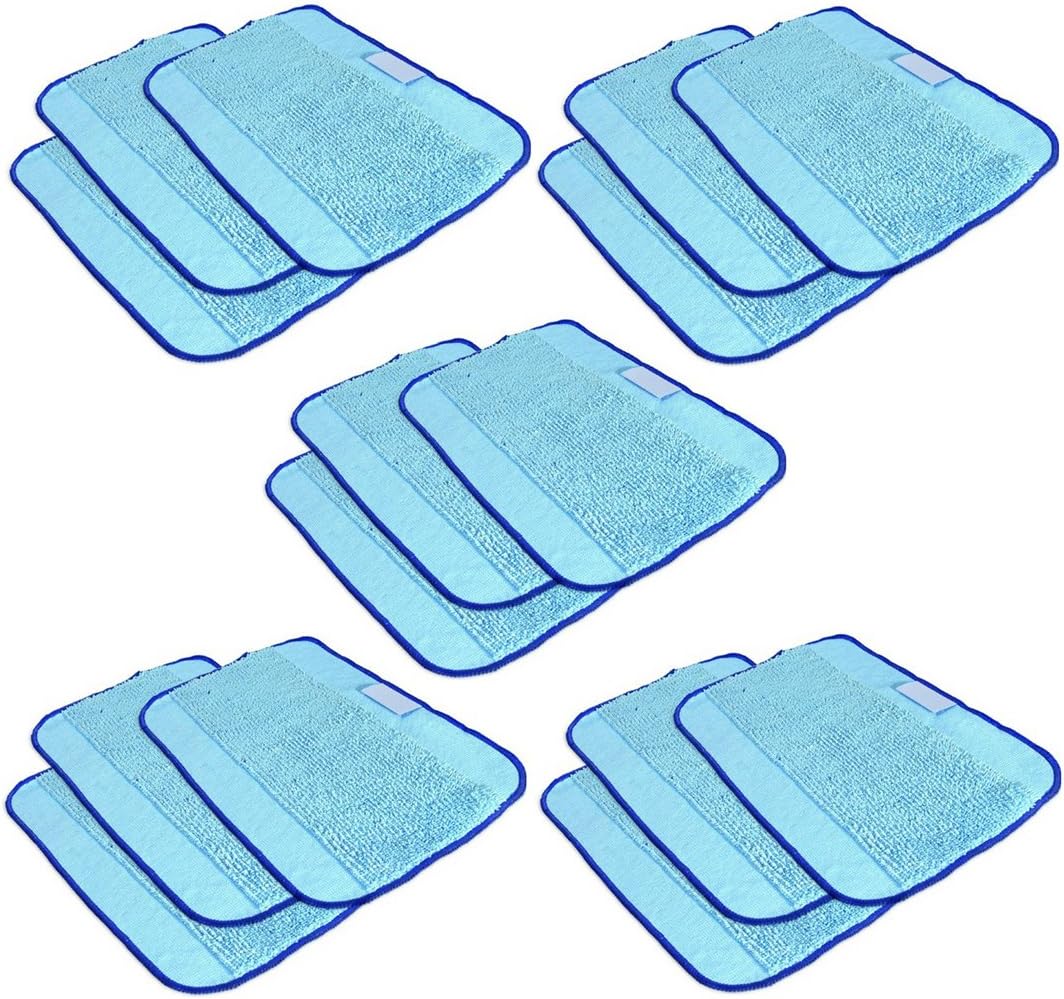 Microfiber 15-Pack, Pro-Clean Mopping Cloths for Braava Floor Mopping Robot 380 380T