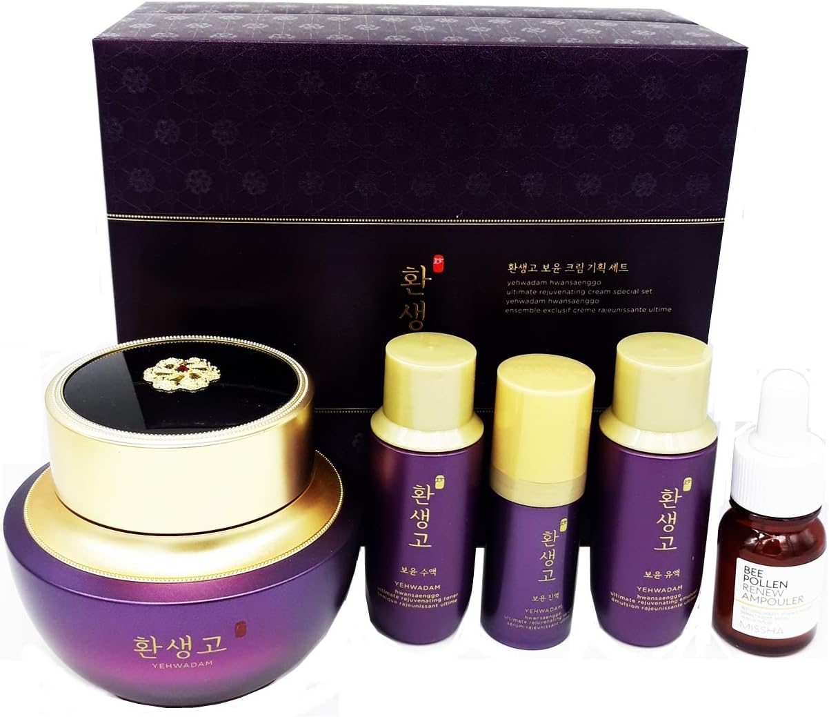 The Face Shop Yehwadam Hwansaenggo PREMIUM ANTI-AGING CREAM Gift SET with a Free Samples Only at VM KOREA