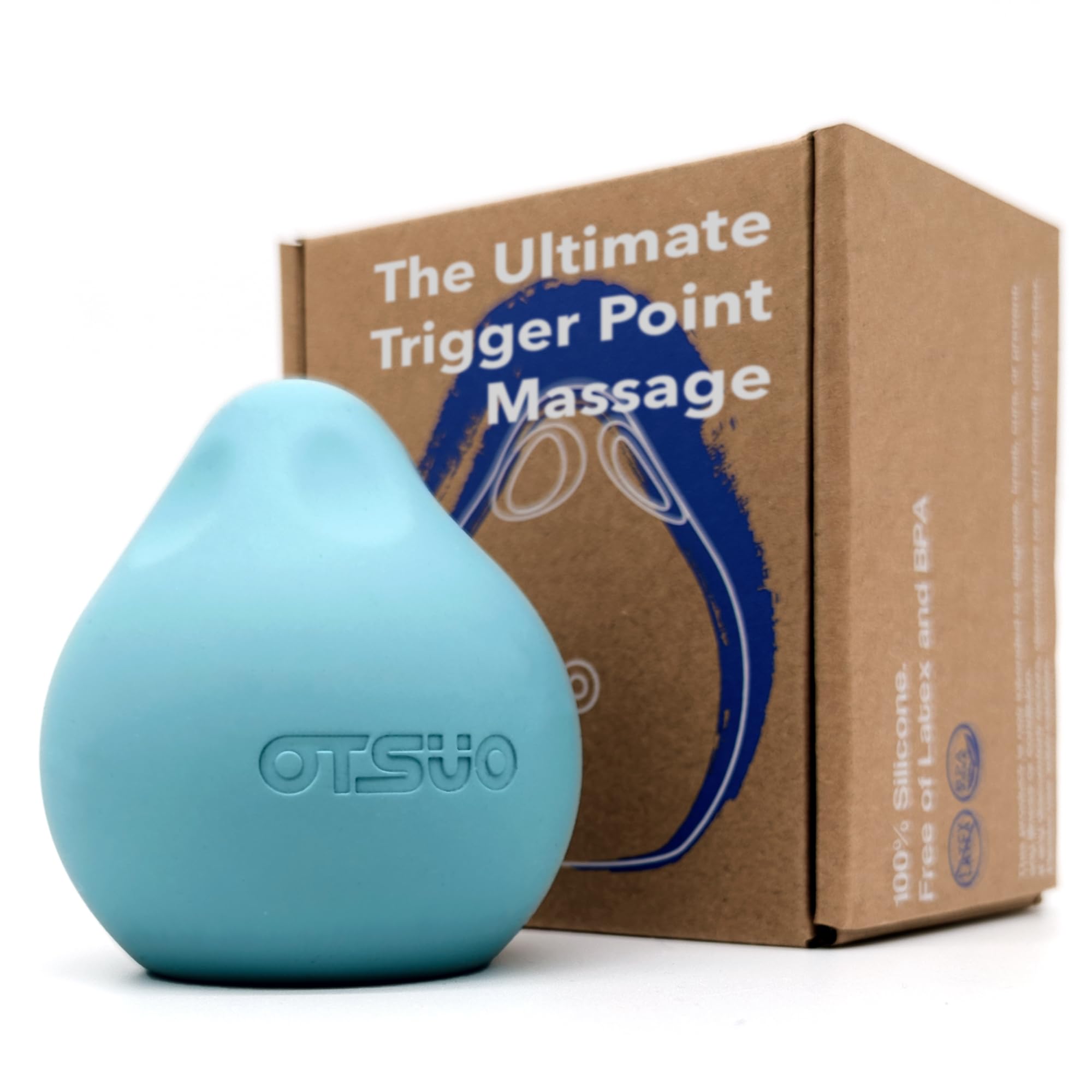 Photo 1 of Otsuo Massage Ball - Trigger Point Release - Foot & Muscle Massage, Lacrosse Ball Therapy, Pressure Point Relief, and Deep Tissue Massage - Myofascial Stretching Tool - Plantar Fasciitis Relief
