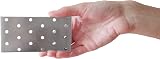 LLB Joining Plates Pack of 10 120x60x2mm Galvanised Z275 275g/m2 18 Holes view 6