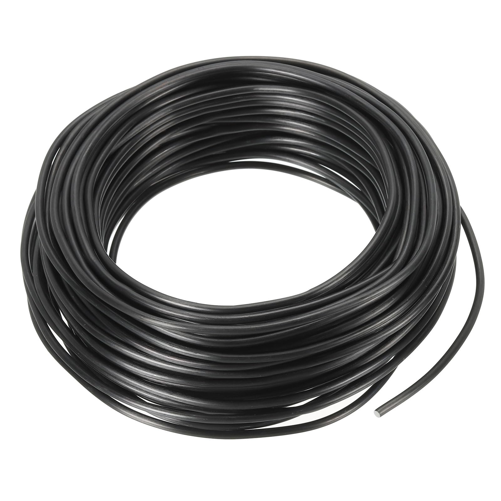 PATIKIL 2.5mm x 60ft Bonsai Training Wire,Floral Wire Stems Anodized Aluminum Tree Wire for Gardening Branch Fixing,Black