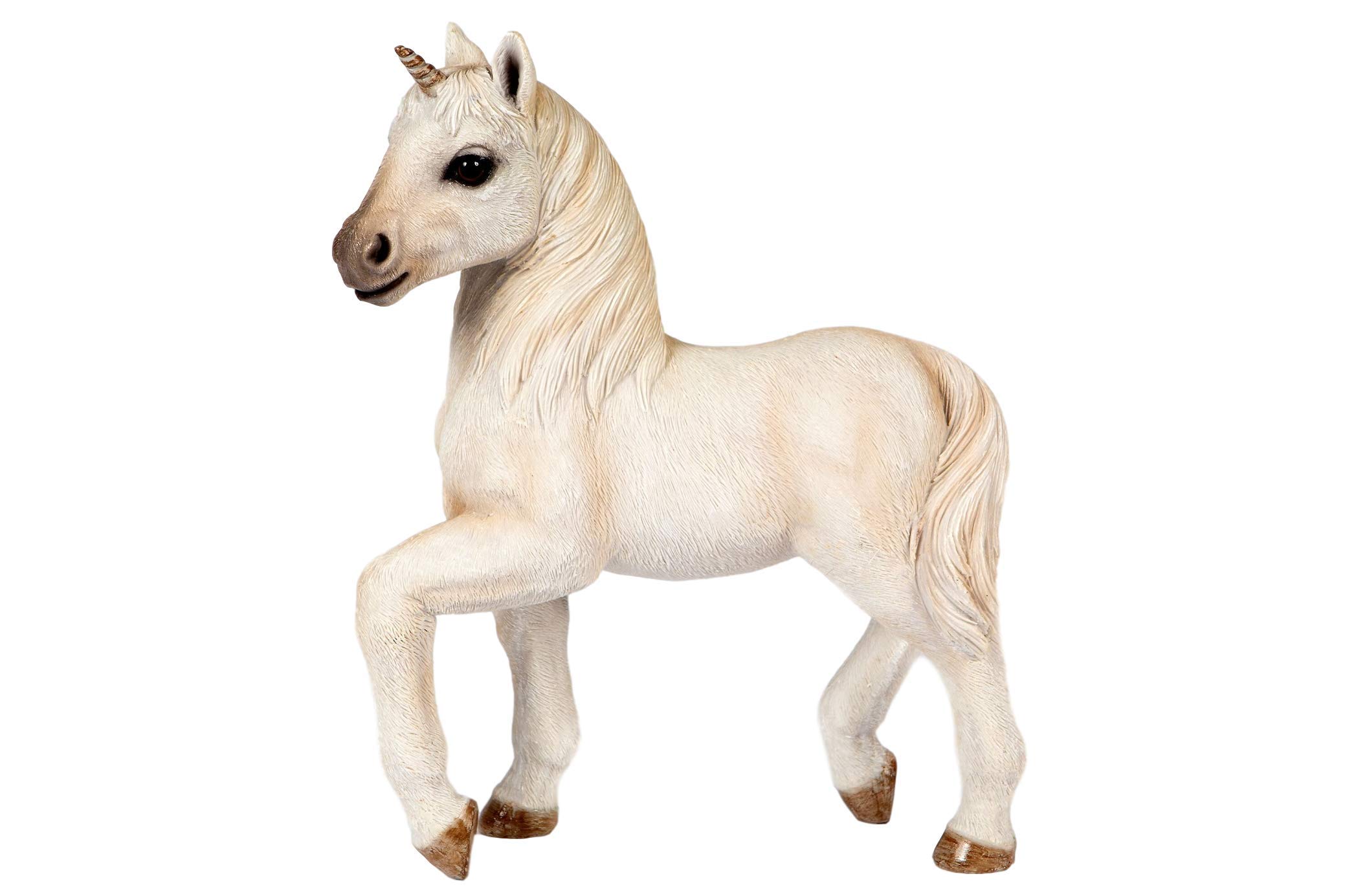 Baby Unicorn Garden Ornament Mythical Figure In Outdoor Frost Proof Lawn Patio Kids Bedroom Home Décor 30cm