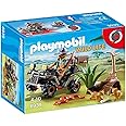 Playmobil Wild Life 6939 Evil Explorer With Quad, For Children