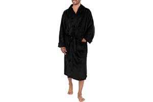 IZOD Men's Comfort-Soft Fleece Robe