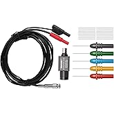 Hantek Oscilloscope Accessories Set HT30A Auto Test Leads HT307 Acupuncture Probe Set HT201 20:1 Attenuatorand for Automobile