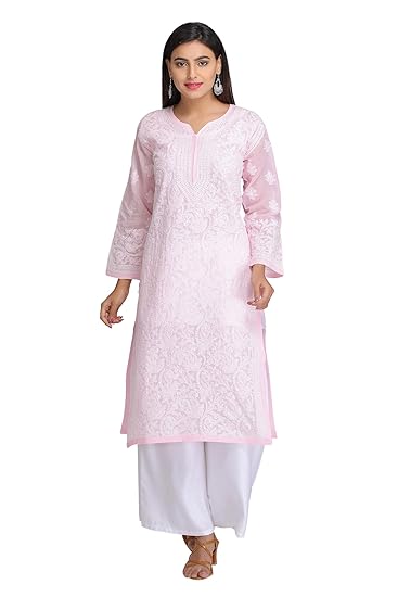 amazon chikankari kurtis