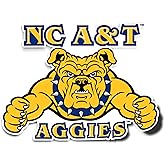 Desert Cactus North Carolina A&T State University HBCU Aggies Vinyl Decal Laptop Water Bottle Car Scrapbook Sticker (IND 01)