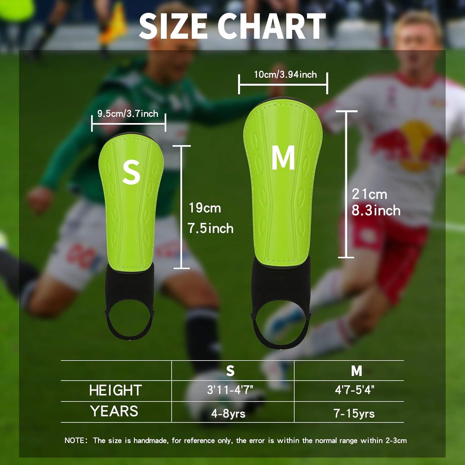 Antoyo Soccer Shin Guards, Slip and Slide Protective Soccer Gear for Toddler and Adults, Padded Shin Protection Equipment with Ankle Support and Adjustable Straps for Comprehensive Protection : Sports & Outdoors