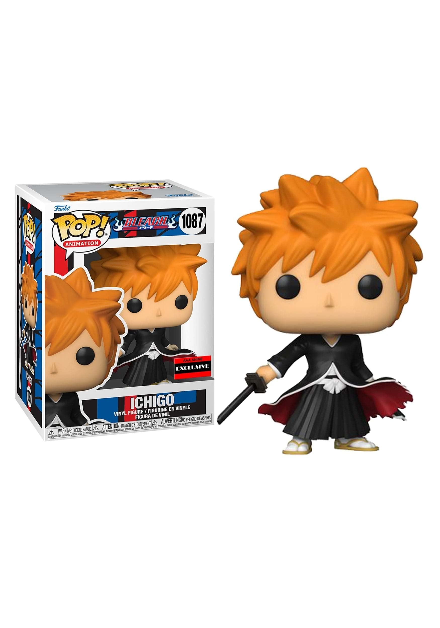 Bleach Ichigo Bankai Tensa Zangetsu Pop! Vinyl Figure Standard