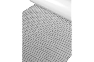 Hjdeck Universal Sufboard Pad EVA Foam Boat Flooring Decking Sheet Self-Adhesive Non-Slip Deck Grip Mat Marine Carpet for Yacht Boat Kayak Decking Golf Cart Fishing Boat RV Surfing Traction Pad