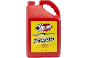 Red Line 57905 75W90 GL-5 Synthetic Gear Oil for Hypoid Limited Slip Differentials - 1 Gallon