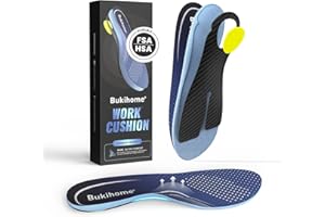 Bukihome Carbon Fiber Insoles - Orthotic Insoles for Metatarsalgia & Morton's Neuroma with Arch Support, Basketball Shoe Inso
