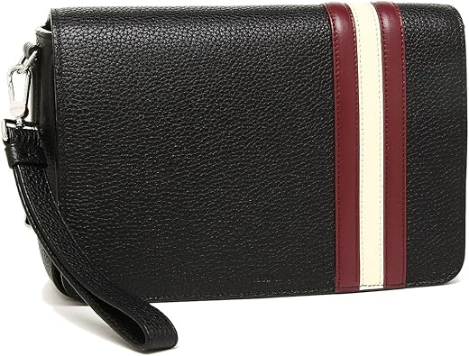Amazon バリー クラッチバッグ メンズ Bally ブラック 並行輸入品 Bally バリー ショルダー バッグ
