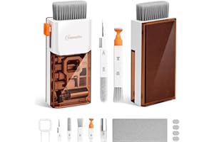 TASSMPITOR Electronics Cleaning Kit for Laptop - Screen Keyboard of Phones, 10 in 1 Cleaner Tool, Keyboard Dust Cleaning Brush with Putty for PC TV Phone Computer with Patent