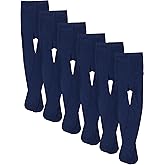 ToBeInStyle Girls' 6 Pack Acrylic Blend Double Knit Warm Winter Tights