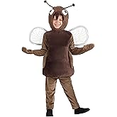 Brown Mosquito Toddler Costume, Flying Insect Outfit for Halloween