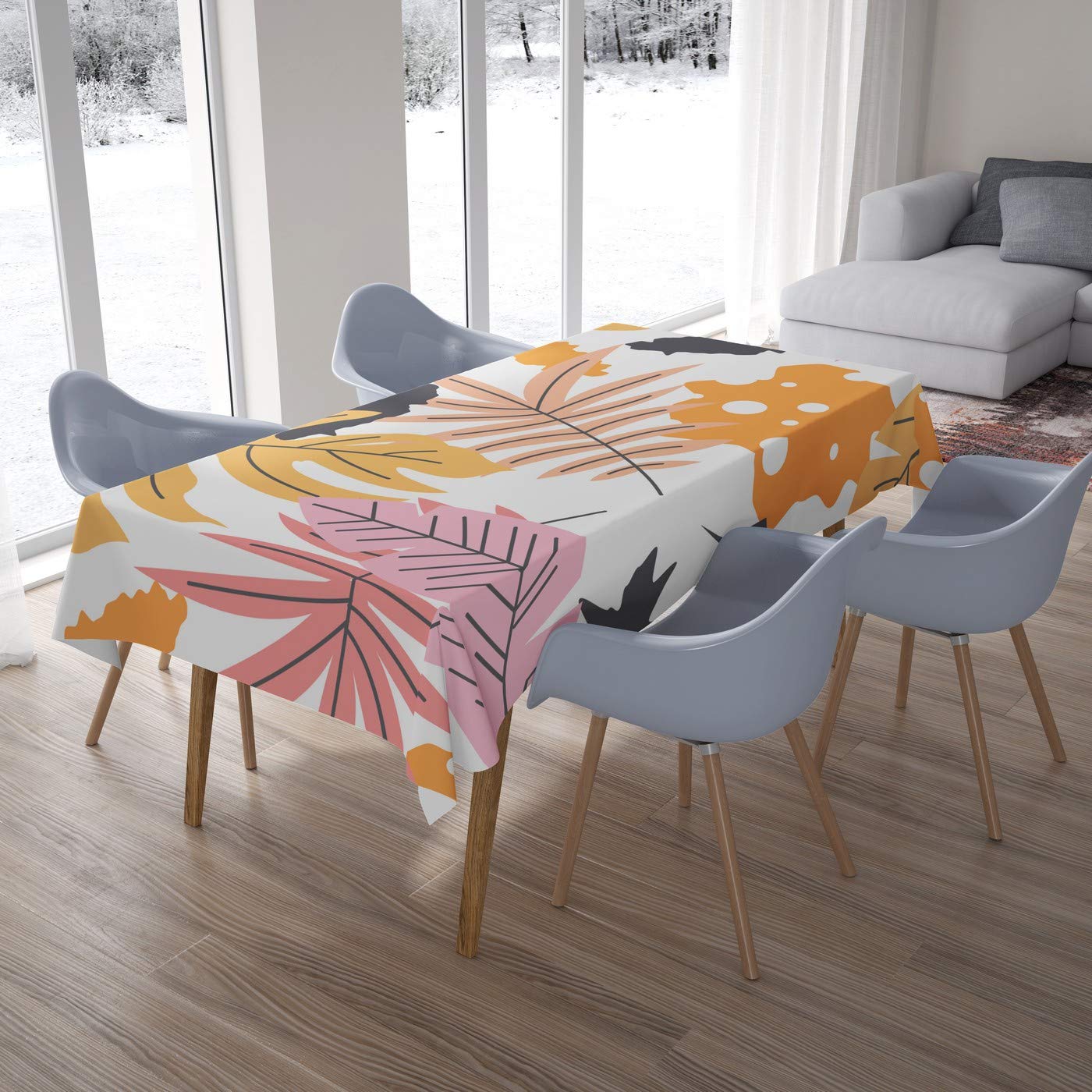Bonamaison Kitchen Decoration, Tablecloth, 140cm x 200cm - Designed and Manufactured in Turkey