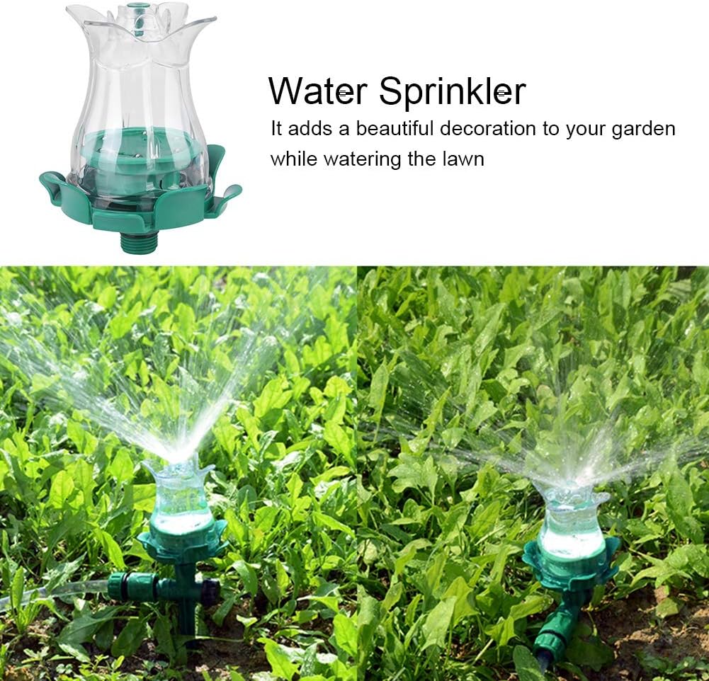 Amazon Com Ruiqas Led Sprinkler Garden System Lawn Watering