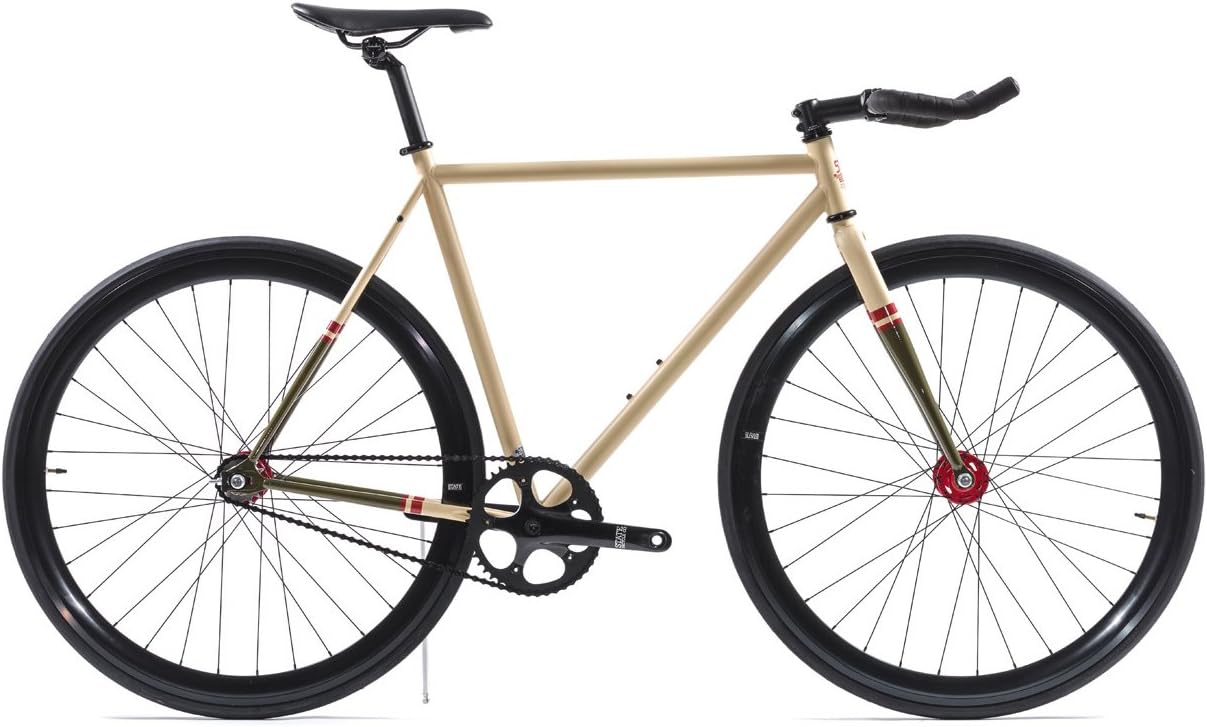 State Bicycle Unisex's Core Model Fixed Gear Bicycle-Bomber, 49 cm