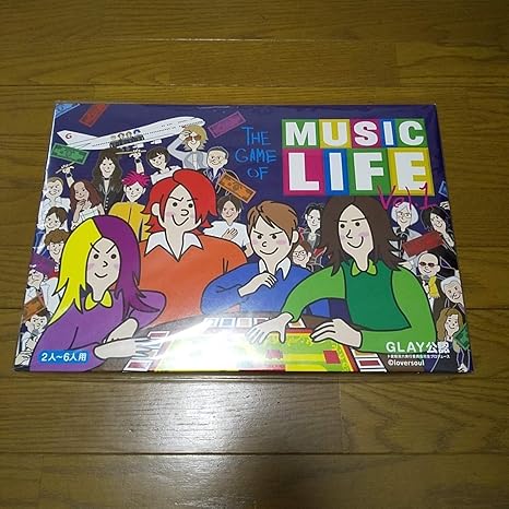 Amazon 30周年記念特別イベント招待券 付き Glay すごろく 双六 Music Life グッズ ゲーム イベント 招待券 ライブ チケット フィギュア ドール 通販