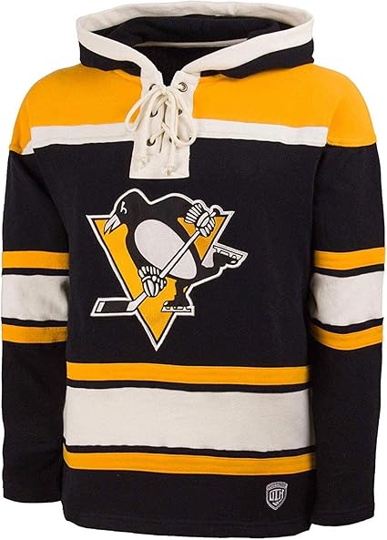 old time hockey nhl men's lacer heavyweight hoodie