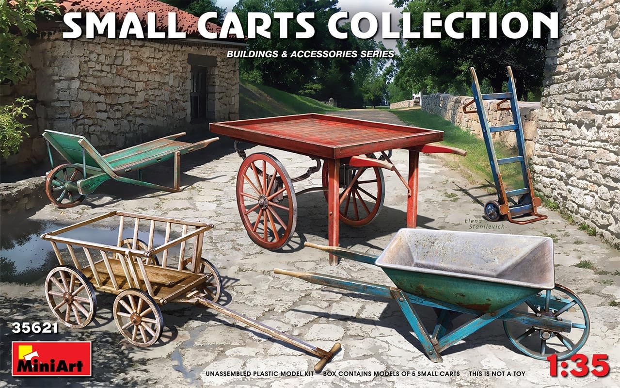 Miniart 1:35 - Small Carts Collection
