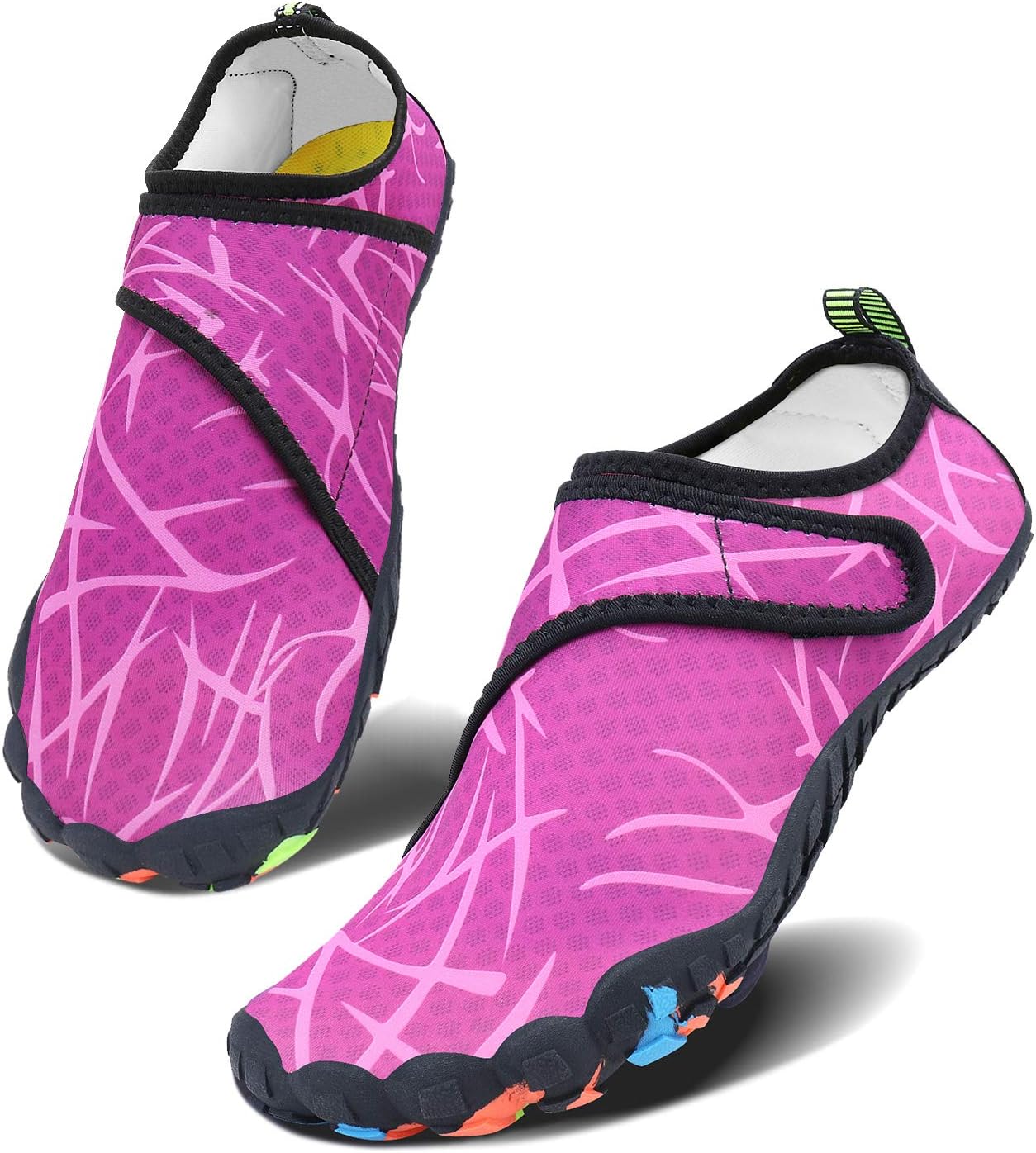 JointlyCreatingMen Women Water Sports Shoes Slip-on Quick Dry Aqua Swim Shoes for Pool Beach Surf Walking Water Park