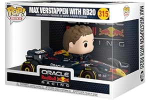 Funko Pop! Rides Super Deluxe: Racing - Max Verstappen with RB20 - Racing - Collectable Vinyl Figure - Gift Idea - Official Merchandise - Toys for Kids & Adults - Racing Fans