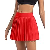 Betaven Pleated Tennis Skirts for Women with Shorts Lightweight Athletic Skorts High Waisted Golf Skirts for Running