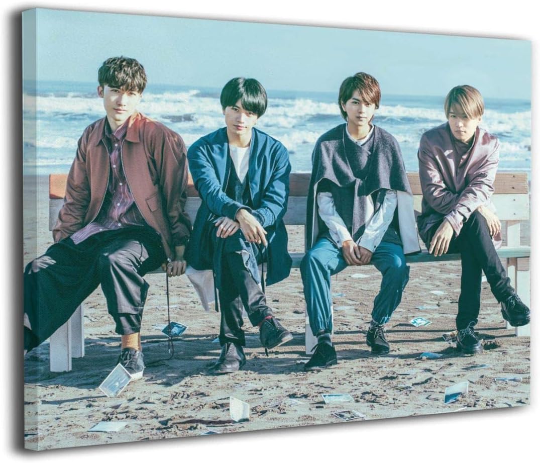 Amazon Co Jp Sexy Zone Pages 装飾画 高品質 壁の絵 軽くて取り付けやすい 居間 背景 モダン 玄関 木製額縁なし 壁掛け アートパネル インテリア ポスター モダンアート ホーム キッチン