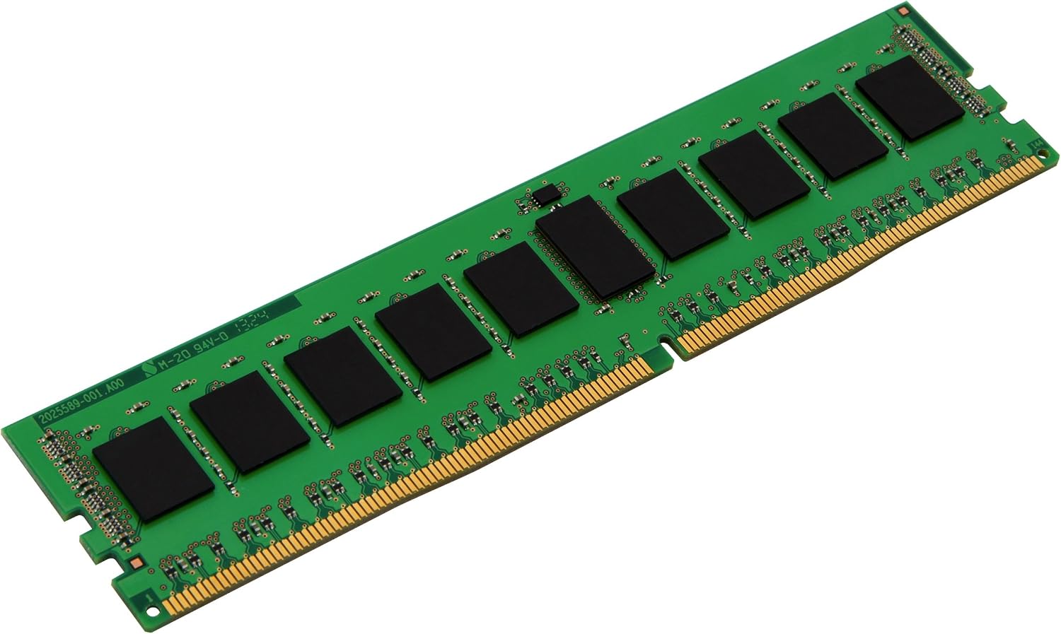 Kingston KVR24R17S8/4I Value RAM DDR4, 4 GB DIMM 288-Pin RAM Memory, Green