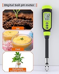 Soil pH Meter, Tadeto Digital Soil Tester with