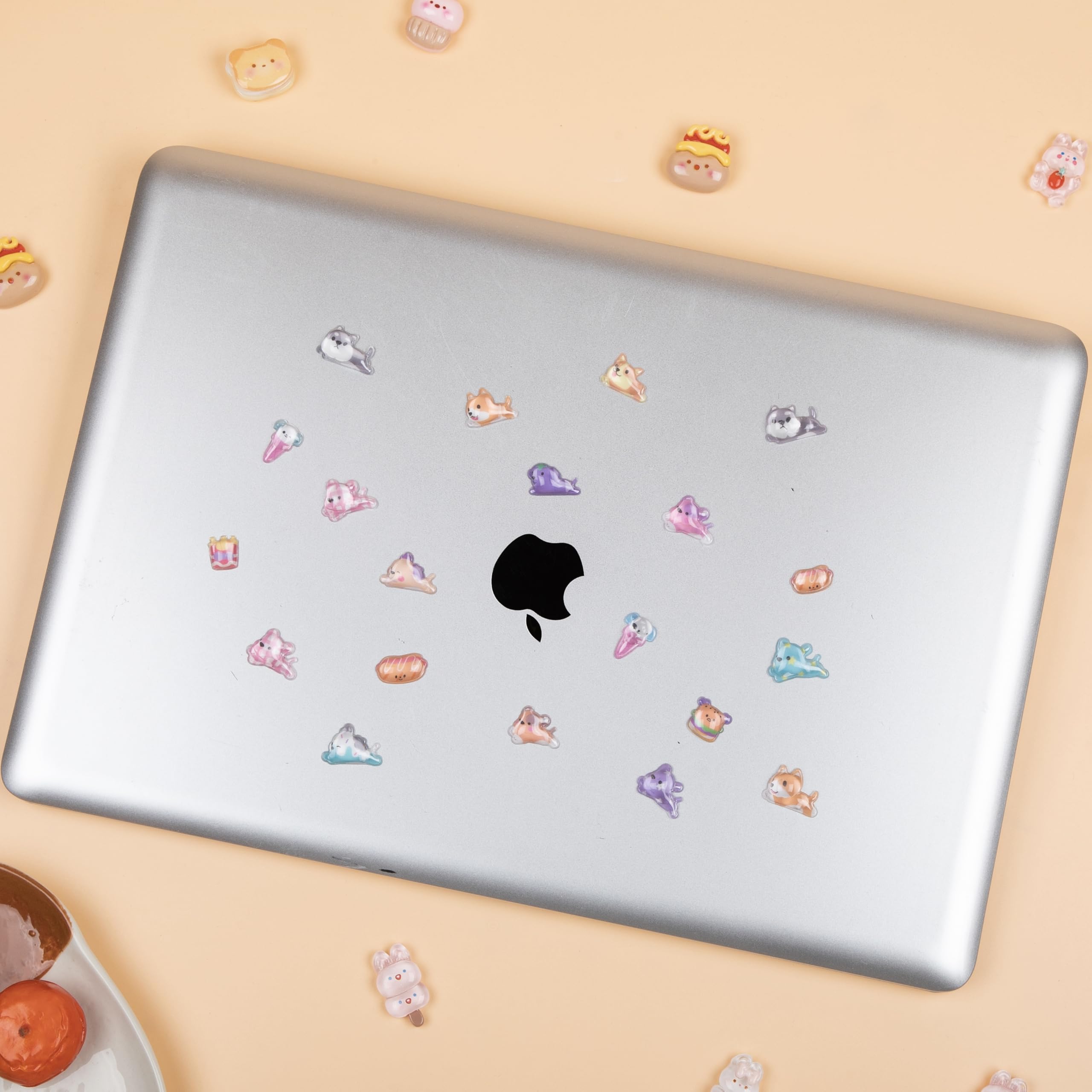 NestlyMoly シール ぷっくり 立体シール 3Dシール ステッカー かわいい キラキラ おしゃれ 女の子 男の子 ごほうび 贈り物 DIY用 デコシール 手帳用 日記帳用 貼り付け可能 1枚入り