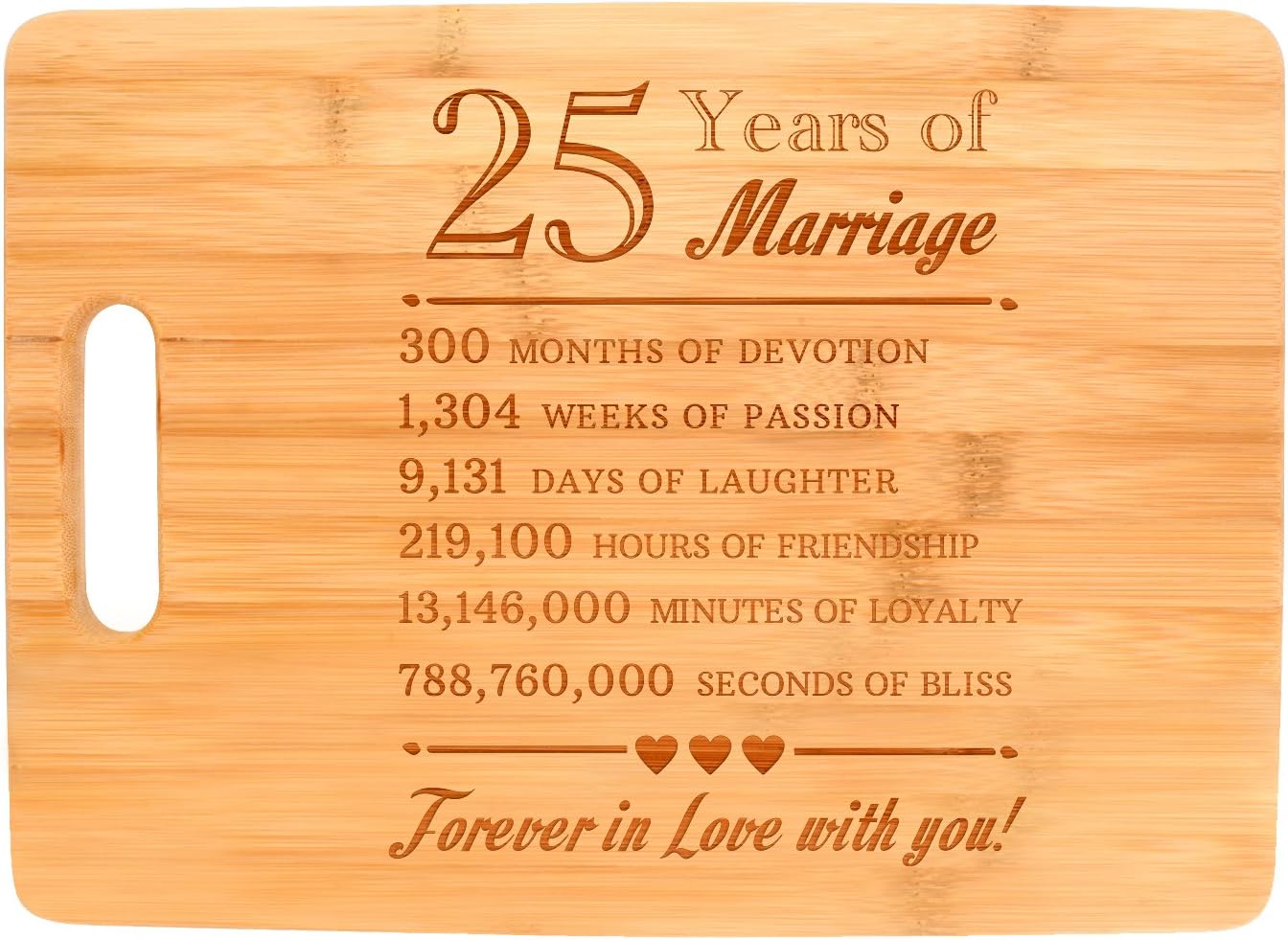 25th anniversary gifts for wife