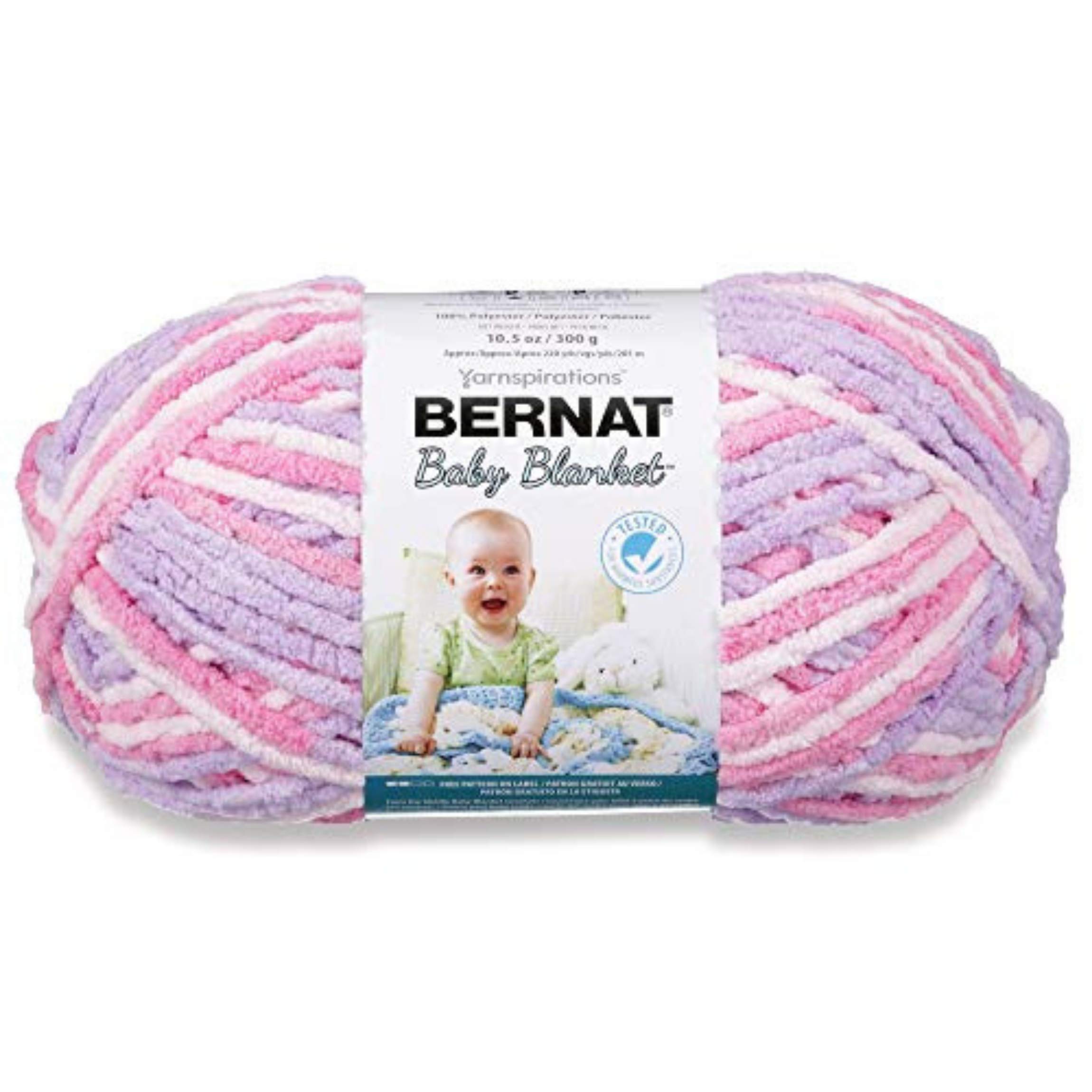 BERNAT BABY BLANKET 300G Pretty Girl, Big Ball — image 1