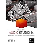 SOUND FORGE Audio Studio – Version 14 – recording, audio editing, restoration and mastering in one. [PC Download]