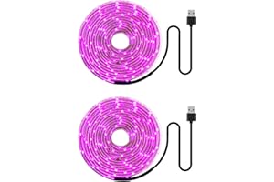 2X LED Grow Light Full Spectrum 5V USB Grow Light Strip 2835 LED Phyto Lamps for Plants Greenhouse Growing 100cm