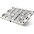 Smart Paws Large 76X62CM Pet Training Tray,Pet Training Pads Holder,Pet Toilet (Grey)