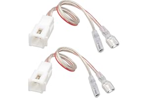 NuIth 72-7902 Front Dash Tweeters Speaker Harness for for Select 2005-2022 Dodge/Jeep/Chrysler Aftermarket Dash Tweeters Audi