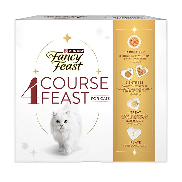 PURINA FANCY FEAST FOUR COURSE FEAST WET CAT...