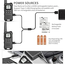 Walkie Talkies Long Range Rechargeable Walkie