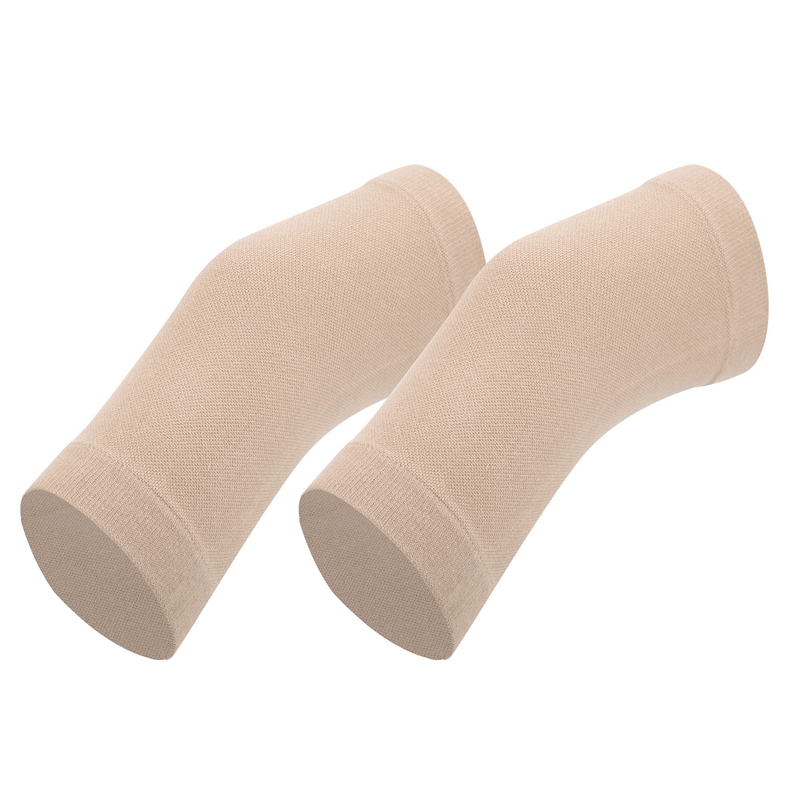 Knee Compression Sleeve, Seamless Knee Brace Support 2pcs Ultrathin Cotton Compression Knee Sleeve Gym Knee Sleeves for Pain Relief