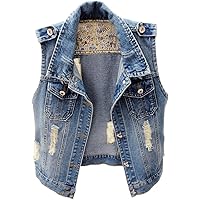 womens denim vest canada