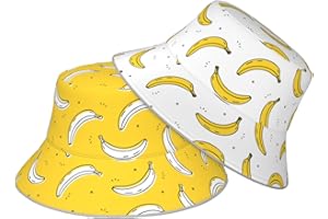 DADABULIU Bucket Hat Double-Side-Wear Reversible Sun Hat Beach Travel Hiking for Women Men