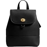 COACH Women's Turnlock Backpack Black One Size